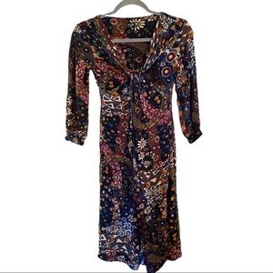 Funky Print Olian Maternity Dress Size XS